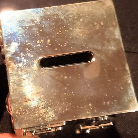 Gorham Vintage Baby Nursery Cube COIN BANK - Picture 11 of 12